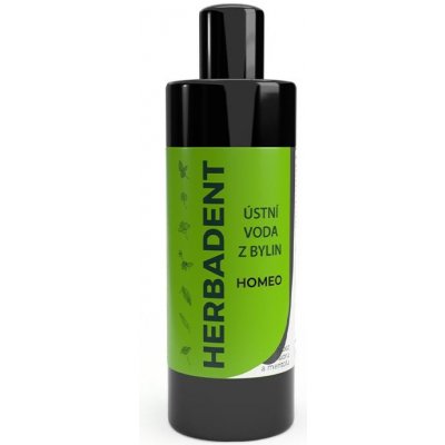 HERBADENT HOMEO Ústní voda z bylin 400 ml – Zboží Dáma