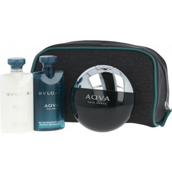 Bvlgari Aqva Pour Homme EDT 100 ml + voda po holení 75 ml + sprchový gel 75 ml + etue dárková sada