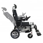 Eroute 8000RN Elektrický invalidní vozík skládací s automatickým polohováním opěradla Oranžová – Zboží Dáma