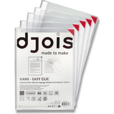 Tarifold Kang samolepicí prezentační kapsa A4 transparentní 5 ks – Zboží Dáma