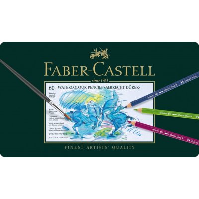 Faber Castell 117560 Albrecht Dürer umělecké akvarelové nejvyšší kvality 60 ks – Zboží Mobilmania