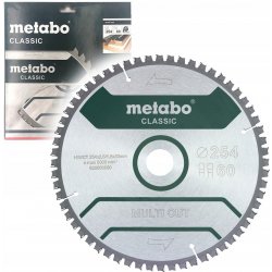 Pilový kotouč Metabo MULTI CUT CLASSIC 254x30 60FZ/TZ 5° neg. (628285000)