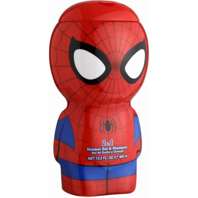Air Val Spiderman sprchový gel a šampon 2 v 1 pro děti 400 ml – Zboží Mobilmania