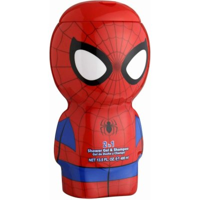 Air Val Spiderman sprchový gel a šampon 2 v 1 pro děti 400 ml – Zboží Dáma