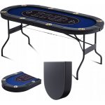 SucceBuy Skládací Pokerový Stůl s Nohama 1830x820x720MM, 25,55KG – Hledejceny.cz
