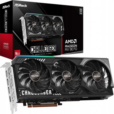 Asrock Radeon RX 9070 Challenger 16GB 90-GA5NZZ-00UANF – Hledejceny.cz