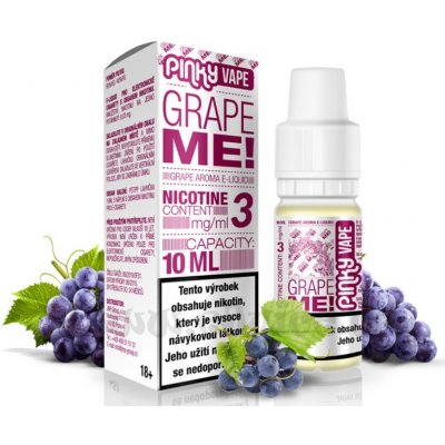 Pinky Vape Grape Me! 10 ml 0 mg – Zbozi.Blesk.cz