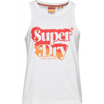 Superdry VINTAGE SHADOW VEST W6011587A01C Béžový