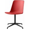 Jídelní židle &Tradition Rely HW11 black / vermillion red
