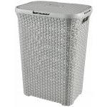 Curver Style Rattan 60 l světle šedý – Zboží Dáma