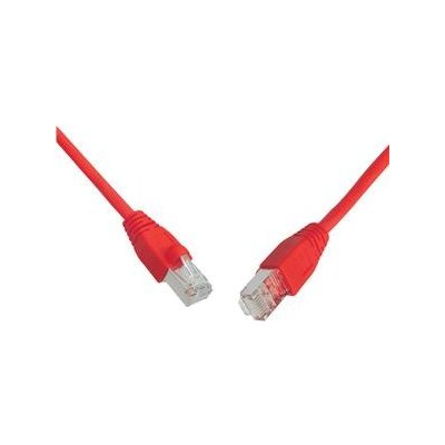Solarix 28760059 patch CAT6 SFTP PVC 0,5m červený – Zboží Živě