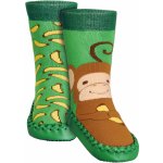 Dětské ponožky bačkorky opice monkey – Zboží Dáma