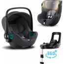 Britax Römer Set Baby-Safe 3 i-Size + Flex Base iSense + Dualfix iSense 2022 Midnight Grey