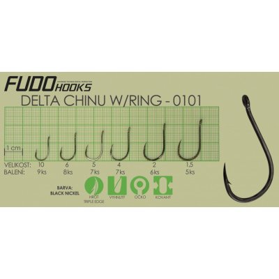 Fudo Delta Chinu Ringed vel.5 7ks