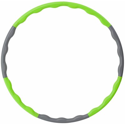 VFstyle Skládací obruč Hula hoop 68 cm zeleno-šedá – Zboží Dáma