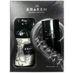 Kraken Black Spiced Rum 40% 1 l (darčekové balenie 1 pohár) – Zboží Dáma