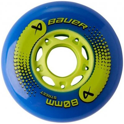 Bauer STREET WHEEL 82A 80mm 4ks – Zboží Mobilmania