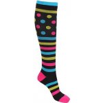 Striped Dots dámské kompresní podkolenky – Sleviste.cz