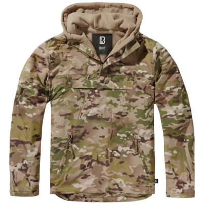 Brandit Fleece Pull Over Windbreaker tactical camo