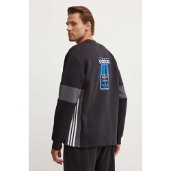 adidas Originals adibreak Crew černá s aplikací