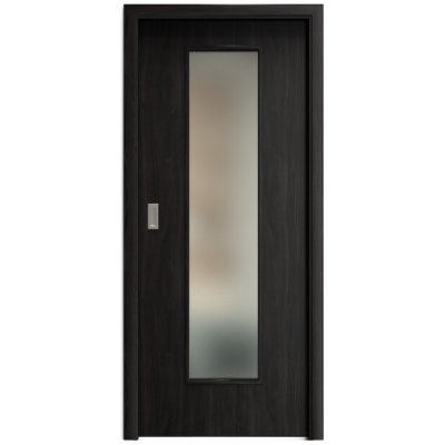 Sapeli Elegant Komfort M55 posuvné ořech královský 90 x 210 cm Satináto bílé – Hledejceny.cz