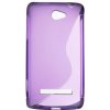 Pouzdro a kryt na mobilní telefon Pouzdro S-Case HTC Windows Phone 8S fialové