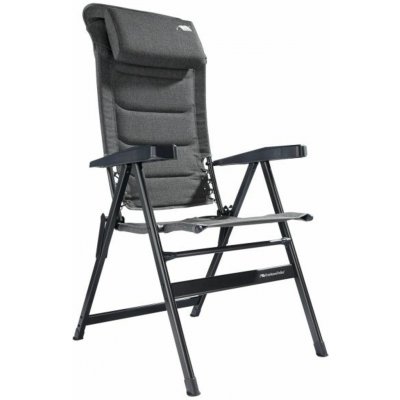 Kempingová židle HighQ Comfortable Greyline – Hledejceny.cz