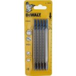 DeWALT DT2085 Pilové plátky pro přímé řezy v tenkém kovu, barevném kovu 1,5-3 mm a hliníku až do tl. 65 mm, 132 mm, 5 ks (T318A) – Zbozi.Blesk.cz