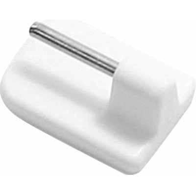 Gardinia Nalepovací háček pro vitrážní tyč, bílý, 4 ks, v. 11 mm – Sleviste.cz