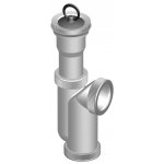 TEXIM Sifon dřezový DN 40/50 nerez mřížka 70mm T 705 – Sleviste.cz