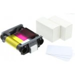 BADGY YMCKO, barevná páska pro tiskárny Badgy + 100 PVC karet (0,76mm) (CBGP0001C) – Zboží Živě