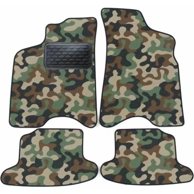 Koberce gumové J&J AUTOMOTIVE Army Style Seat Arosa 1997-2005 – Zboží Mobilmania