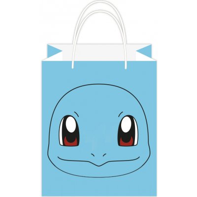 Amscan Papírová dárková taška Pokémon modrá, 13 x 22 cm – Zboží Mobilmania
