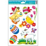 Room Decor Okenní fólie bez lepidla velikonoční s kůzletem 30 x 20 cm – Zboží Dáma