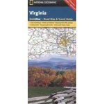 Virginia USA cestovní mapa GPS komp. NGS – Sleviste.cz