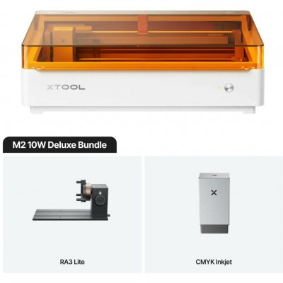 xTool M2 Deluxe Bundle 10 W – Zboží Mobilmania