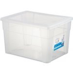 STEFANPLAST box úložný SCATOLA 20l 40x30x24cm s víkem PH TRA 13055 – Zboží Dáma