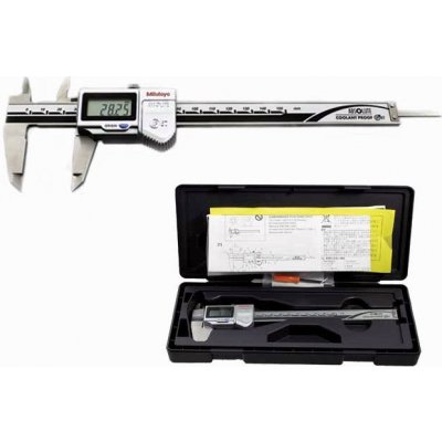Mitutoyo Digitální posuvné měřítko s výstupem dat 0 - 200 mm IP67 posuvové kolečko – Sleviste.cz