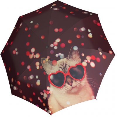 Doppler Modern Art Lovely cat dámský plně automatický deštník skládací – Zboží Mobilmania