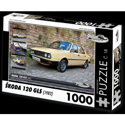 Retro-Auta č. 18 Škoda 120 GLS 1982 1000 dílků – Zbozi.Blesk.cz