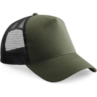 Beechfield Snapback Trucker dětská military – Zboží Mobilmania