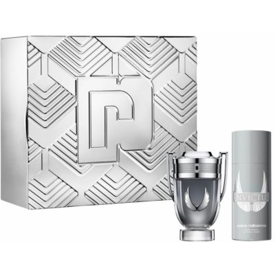 Paco Rabanne Invictus Platinum EDP 100 ml + deospray 150 ml dárková sada