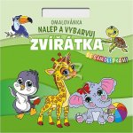 Omalovánky Nalepuj a vybarvuj! Zvířátka – Hledejceny.cz