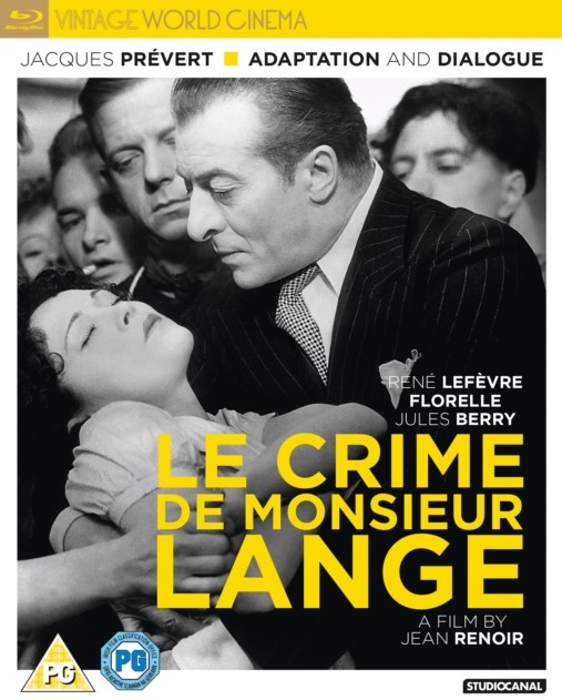 Le Crime De Monsieur Lange DVD