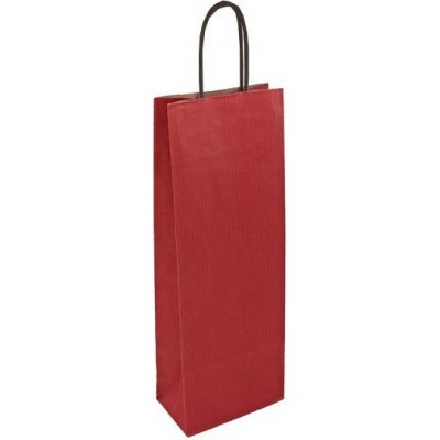 Taška na víno červená Mola 14x8x39 – Zboží Živě