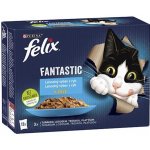 Felix Fantastic Lahodný výběr z ryb v želé 12 x 85 g – Zboží Mobilmania