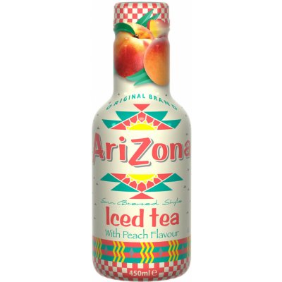 Arizona Iced Tea with Peach Flavor 450 ml – Zboží Dáma