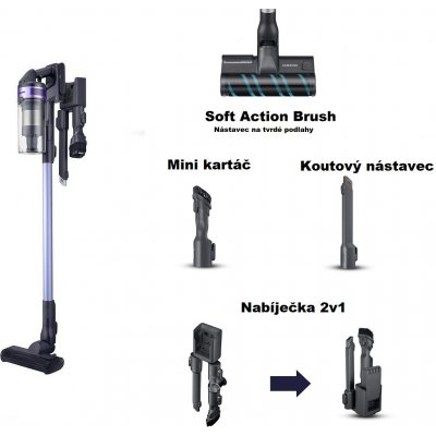 Samsung Jet 75 Easy VS20T7533T4/ET – Zboží Mobilmania