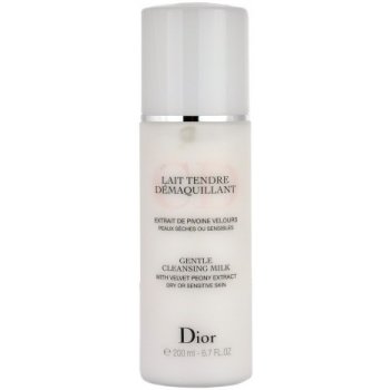 Dior Gentle Cleansing Milk (With Velvet Peony Extract) jemné čistící mléko pro suchou a citlivou pleť 200 ml