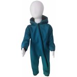 Dětská zimní softshellová kombinéza petrolejová – Zboží Mobilmania